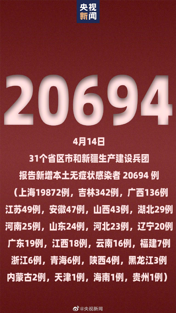 31省增无症状161例,31省份新增1例本土无症状