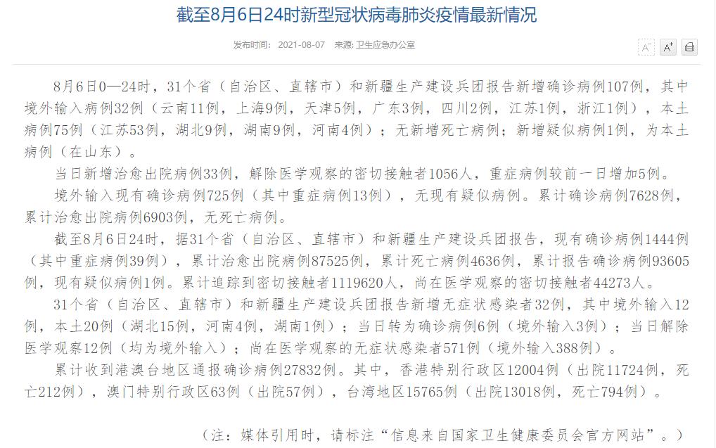 31省新增8例本土〃31省新增8例确诊-第1张图片