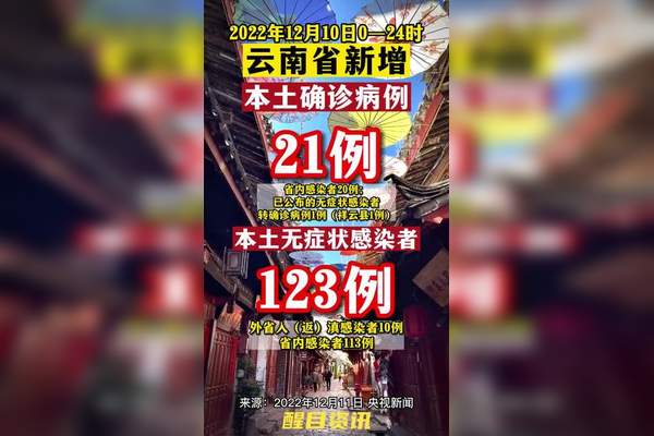 “云南新增本土15例” 云南新增本土病例轨迹？-第2张图片